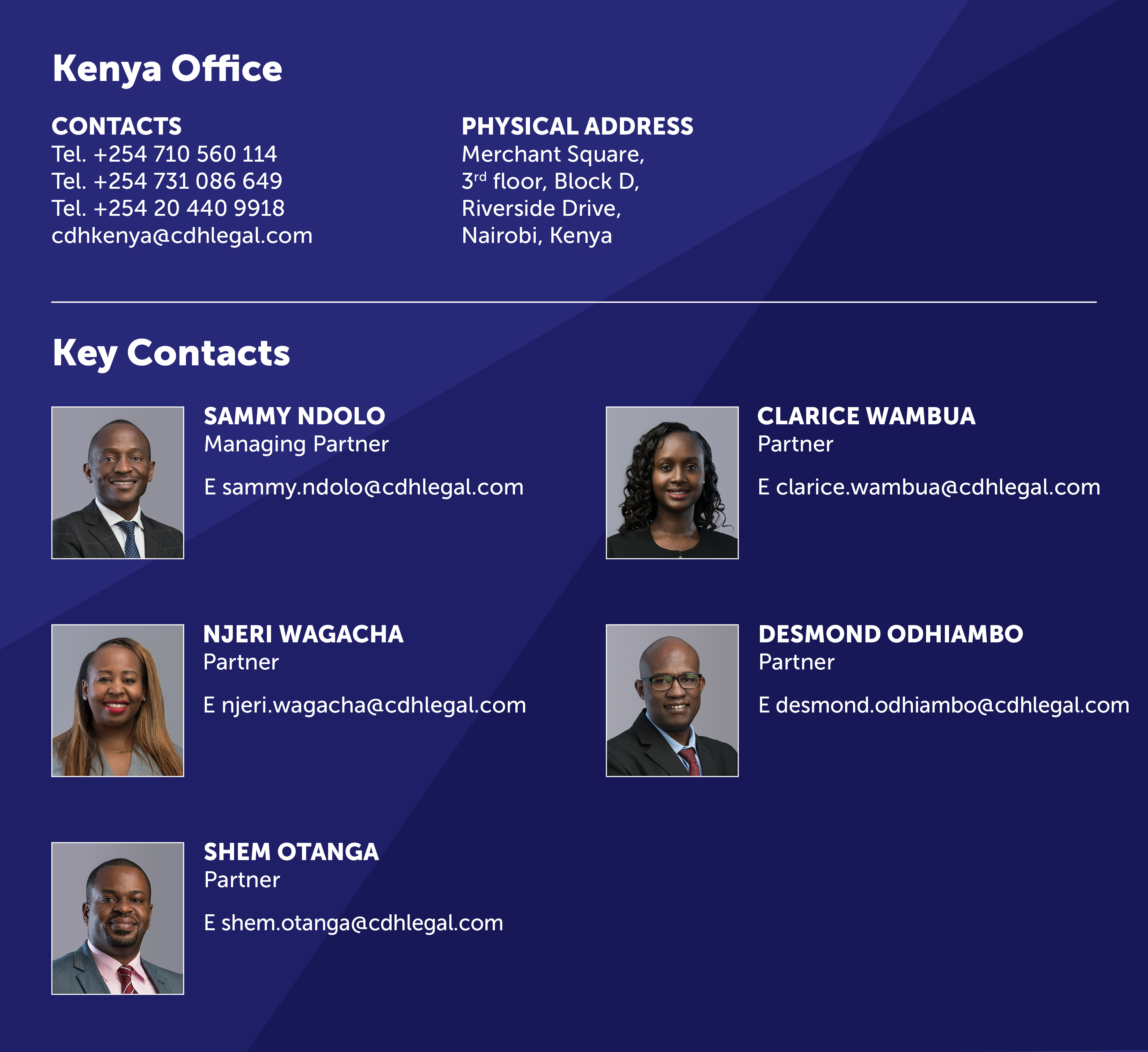 CDH Website  Kenya Page Block_Partners