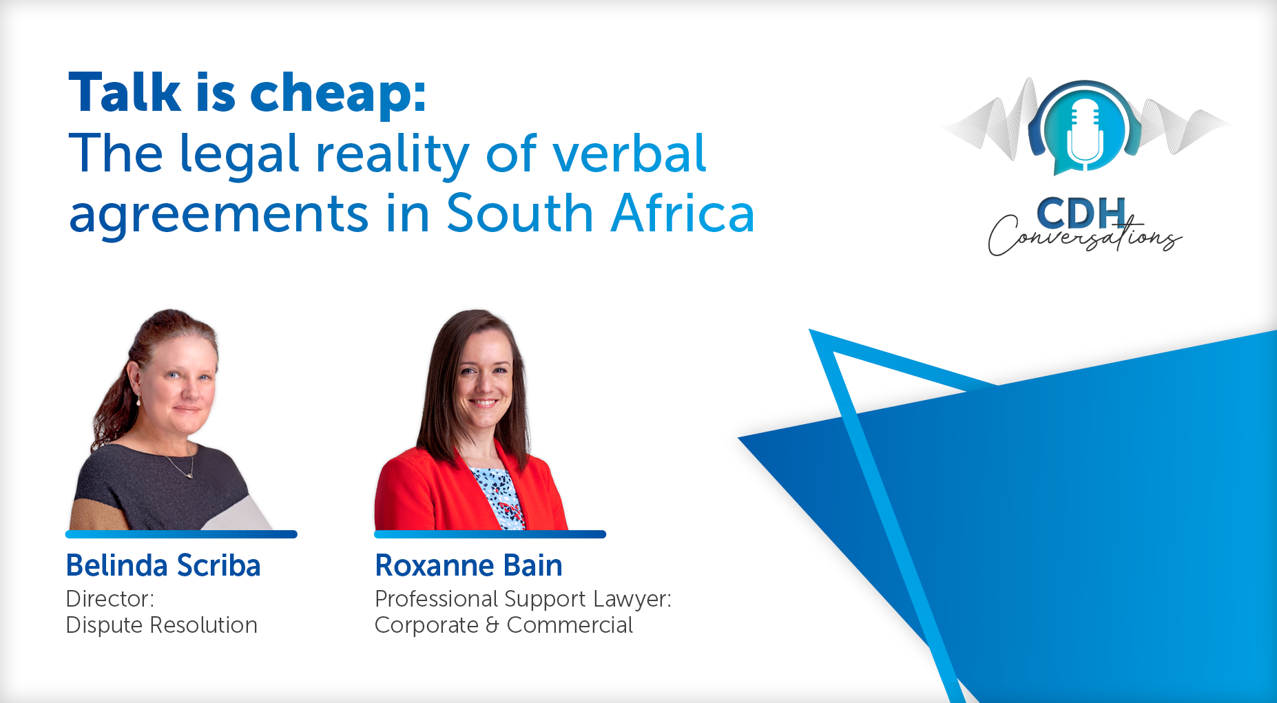 Talk is cheap: The legal reality of verbal agreements in South Africa