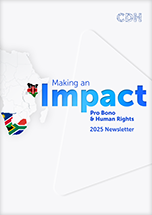 Pro Bono & Humans Rights 2025 Newsletter